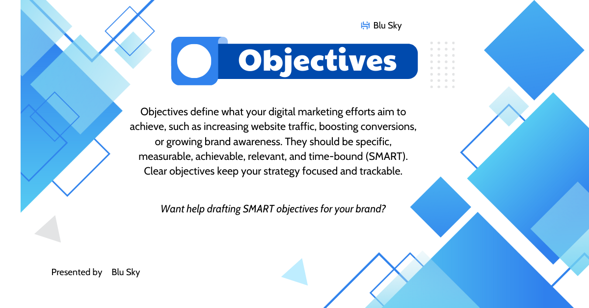 Objectives of Digital Marketing