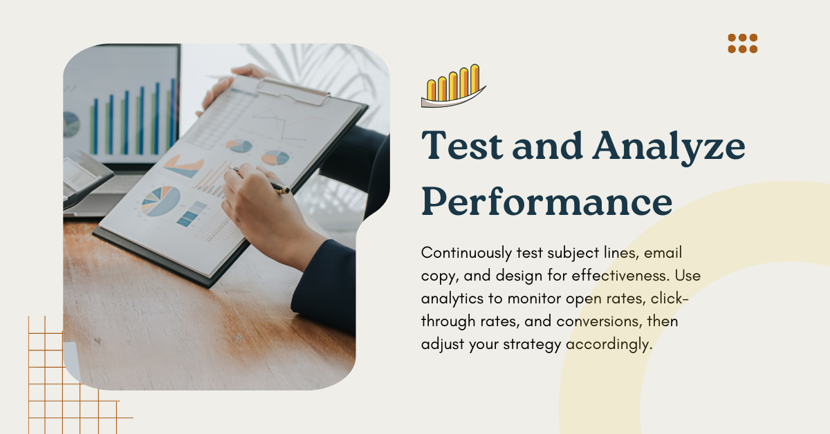 Test Your Performance all the time in email marketing
